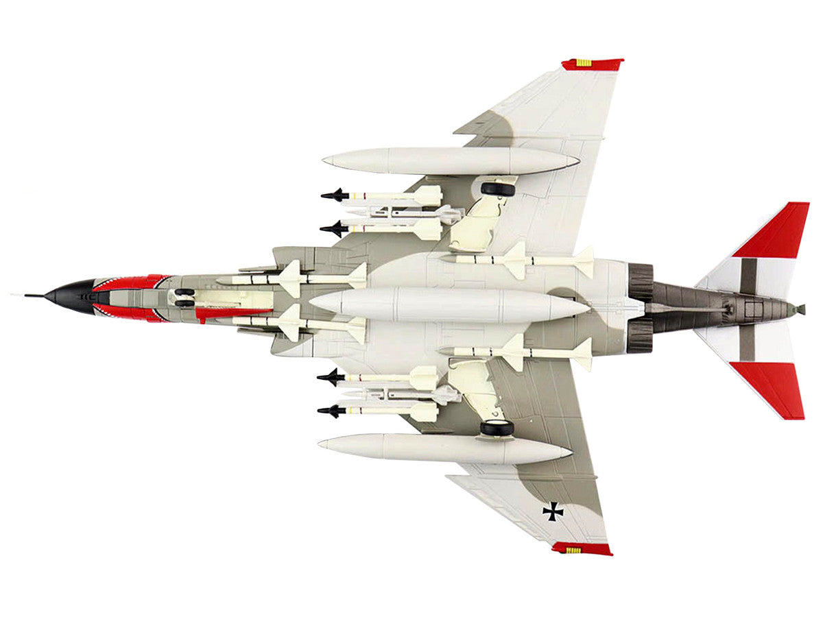 McDonnell Douglas F-4F Phantom II "Norm 81" Fighter Aircraft "JG 71 "Richthofen" GAFTIC 86 CFB Goose Bay Canada" (May 1986) "Air Power Series" 1/72 Diecast Model by Hobby Master by Hobby Master