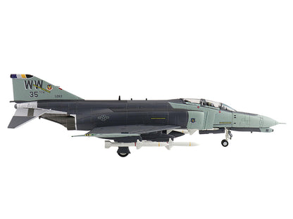 McDonnell Douglas F-4G Phantom II Fighter-Bomber Aircraft "Wild Weasels 69-7253 561st TFS 35th TFW George AFB" (1991) United States Air Force "Air Power Series" 1/72 Diecast Model by Hobby Master by Hobby Master