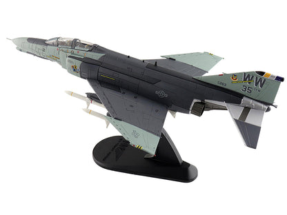 McDonnell Douglas F-4G Phantom II Fighter-Bomber Aircraft "Wild Weasels 69-7253 561st TFS 35th TFW George AFB" (1991) United States Air Force "Air Power Series" 1/72 Diecast Model by Hobby Master by Hobby Master