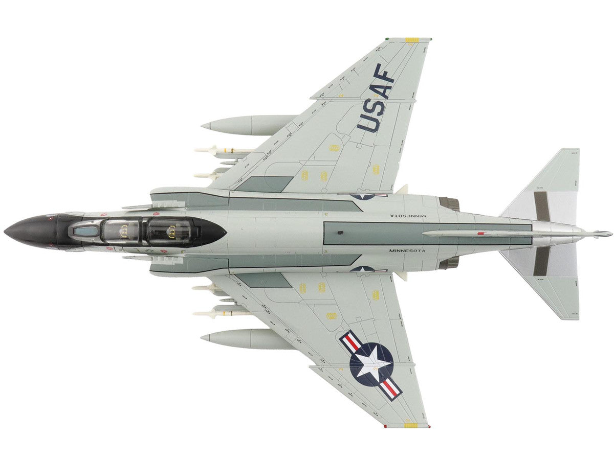 McDonnell Douglas F-4D Phantom II Fighter-Bomber Aircraft "65608 148th Fighter-Interceptor Group Minnesota Air National Guard Duluth International Airport" (1984) United States Air Force "Air Power Series" 1/72 Diecast Model by Hobby Master by Hobby Master
