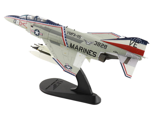McDonnell Douglas F-4J Phantom II Fighter-Bomber Aircraft "153828 MCAS Iwakuni Japan" (1976) United States Marine Corps "Air Power Series" 1/72 Diecast Model by Hobby Master by Hobby Master
