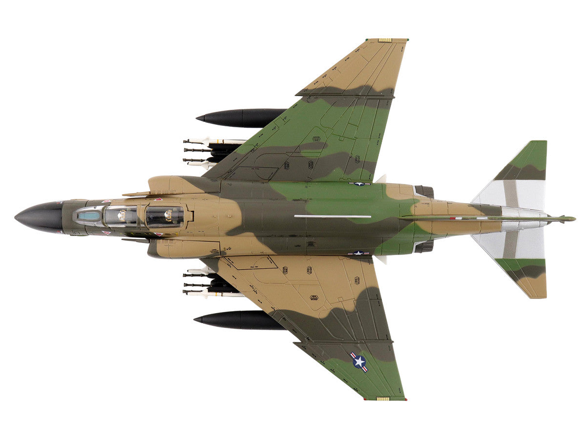 McDonnell Douglas F-4D Phantom II Fighter-Bomber Aircraft "66-8738 Night Owl 497th TFS Ubon RTAFB Thailand" (1972) United States Air Force "Air Power Series" 1/72 Diecast Model by Hobby Master by Hobby Master