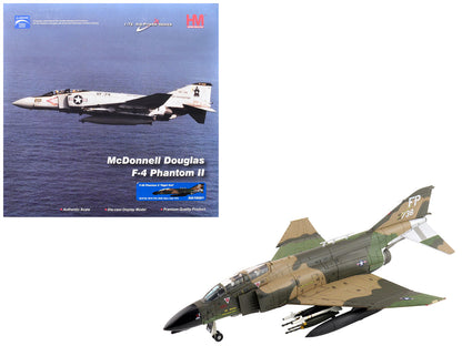 McDonnell Douglas F-4D Phantom II Fighter-Bomber Aircraft "66-8738 Night Owl 497th TFS Ubon RTAFB Thailand" (1972) United States Air Force "Air Power Series" 1/72 Diecast Model by Hobby Master by Hobby Master