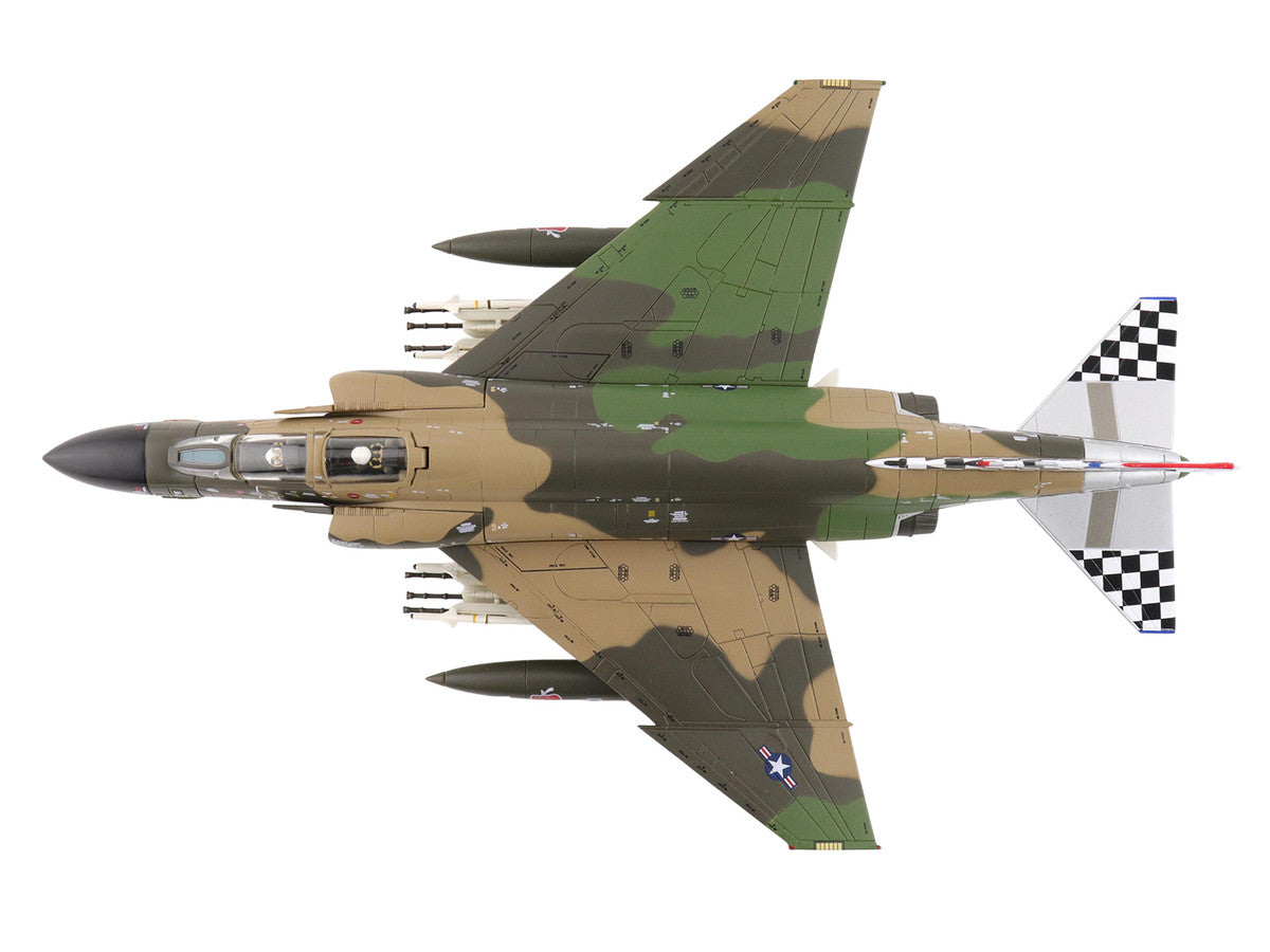 McDonnell Douglas F-4C Phantom II Fighter-Bomber Aircraft "63-7666 William Tell 57th FIS Keflavik Airport Iceland" (1977) United States Air Force "Air Power Series" 1/72 Diecast Model by Hobby Master by Hobby Master
