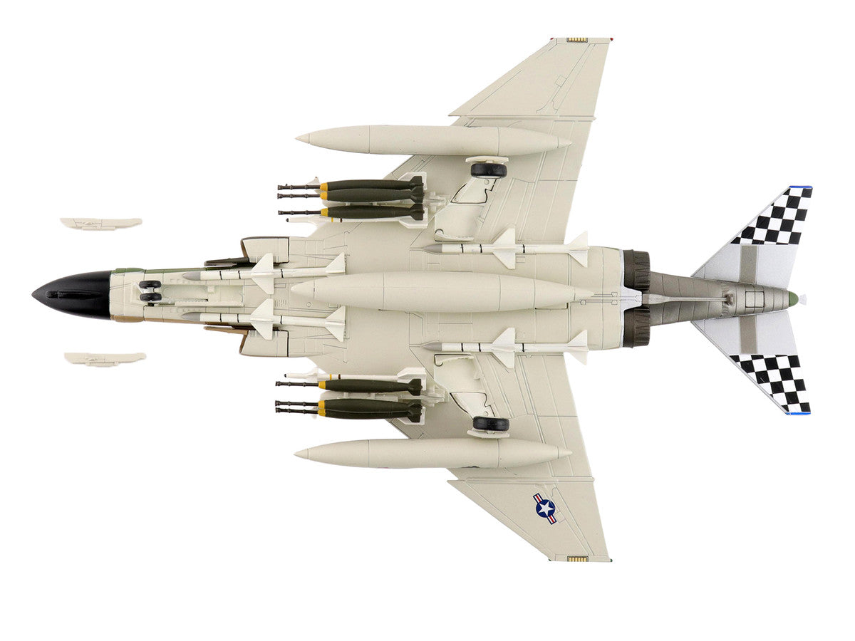 McDonnell Douglas F-4C Phantom II Fighter-Bomber Aircraft "63-7666 William Tell 57th FIS Keflavik Airport Iceland" (1977) United States Air Force "Air Power Series" 1/72 Diecast Model by Hobby Master by Hobby Master