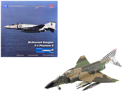 McDonnell Douglas F-4C Phantom II Fighter-Bomber Aircraft "63-7666 William Tell 57th FIS Keflavik Airport Iceland" (1977) United States Air Force "Air Power Series" 1/72 Diecast Model by Hobby Master by Hobby Master