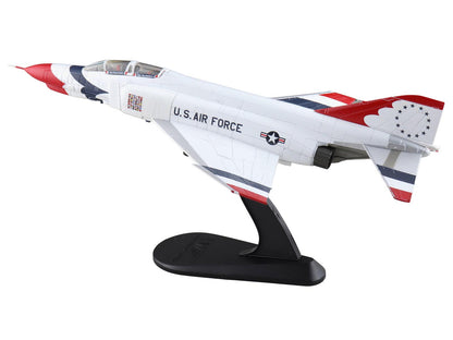 McDonnell Douglas F-4E Phantom II Fighter-Bomber Aircraft "Thunderbirds with Decals for No.1 to 7 planes 1973/74 Season" United States Air Force "Air Power Series" 1/72 Diecast Model by Hobby Master by Hobby Master