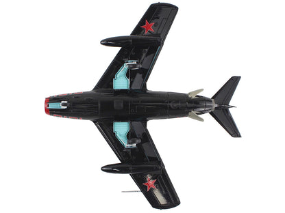 Mikoyan-Gurevich MiG-15Bis Fighter Aircraft "Experimental Combat Air Museum Kansas" "Air Power Series" 1/72 Diecast Model by Hobby Master by Hobby Master