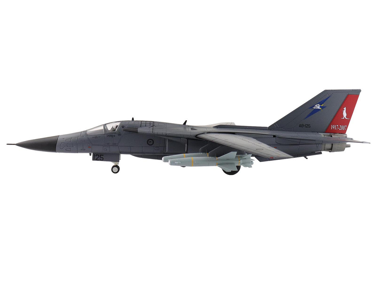 General Dynamics F-111C Pig Aircraft "90th Anniversary of No. 6 Squadron" (2007) Royal Australian Air Force "Air Power Series" 1/72 Diecast Model by Hobby Master by Hobby Master