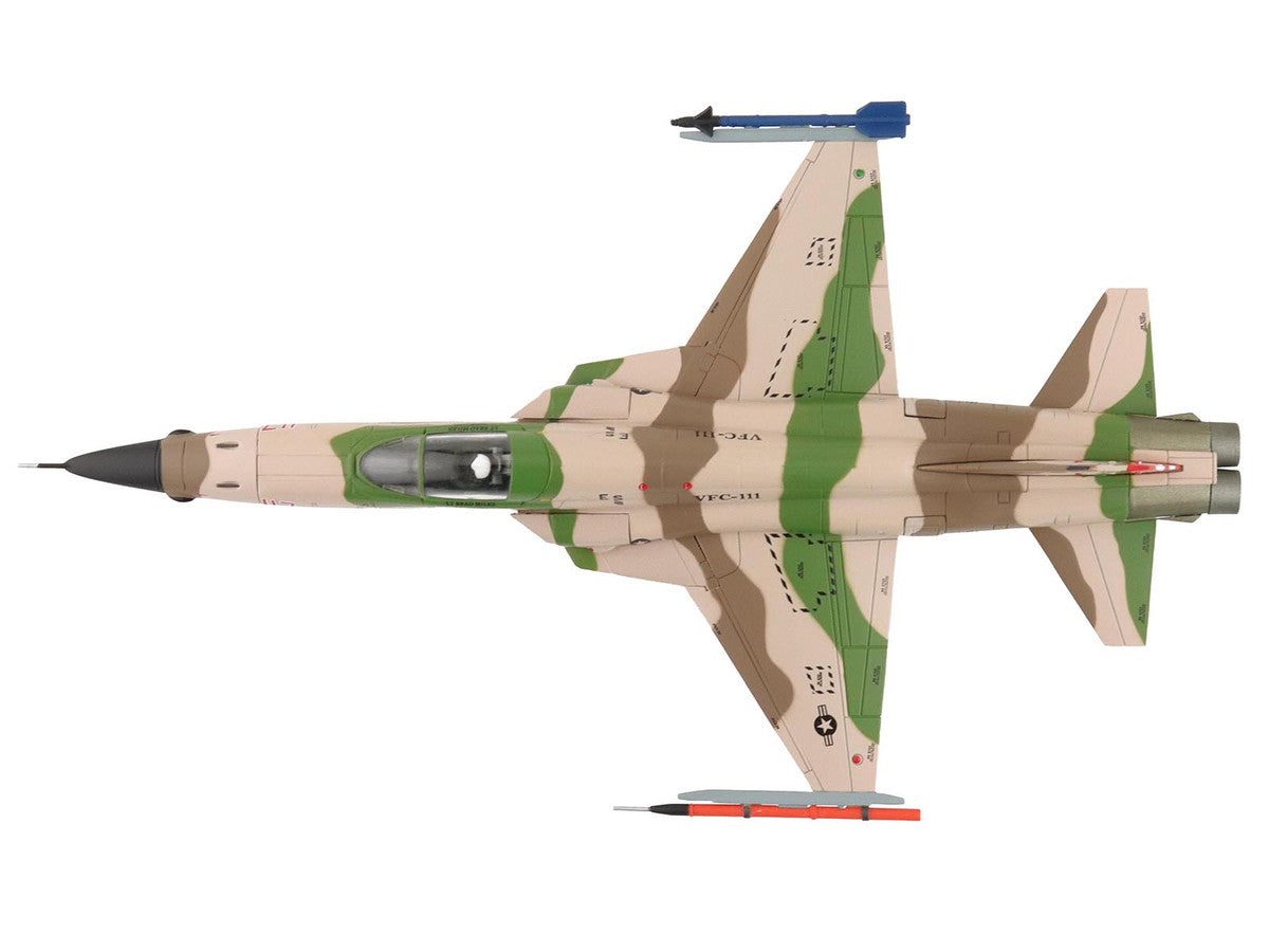 Northrop F-5N Tiger II Aircraft "Red 117 761533 Adversary Fighter VFC-111 Sundowners" United States Navy "Air Power Series" 1/72 Diecast Model by Hobby Master by Hobby Master