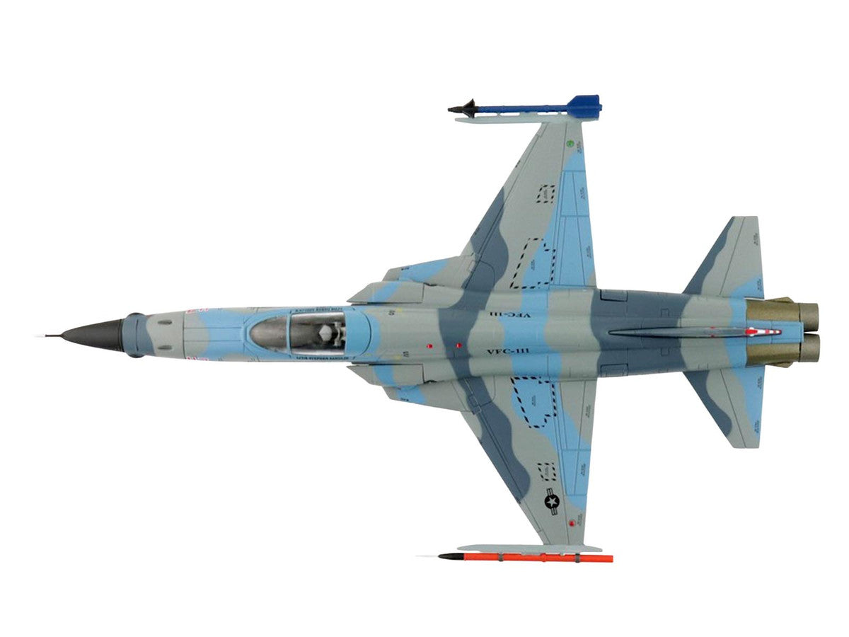 Northrop F-5N Tiger II Aircraft "Red 117 761533 Adversary Fighter VFC-111 Sundowners" (2017) United States Navy "Air Power Series" 1/72 Diecast Model by Hobby Master by Hobby Master
