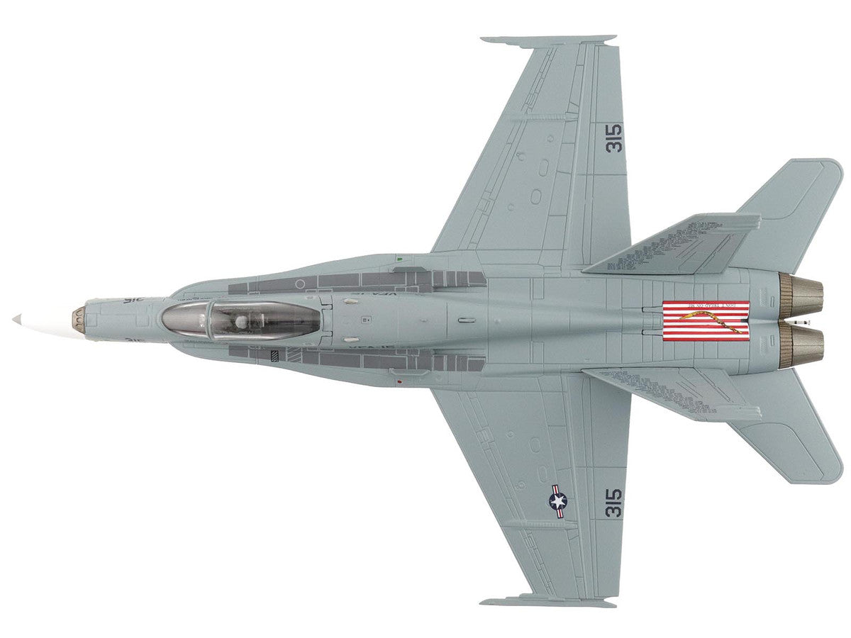 McDonnell Douglas F/A-18C Hornet Aircraft "VFA-15 Retro TAC Demo Jet VFA-106 Gladiators" (2017) United States Navy "Air Power Series" 1/72 Diecast Model by Hobby Master by Hobby Master