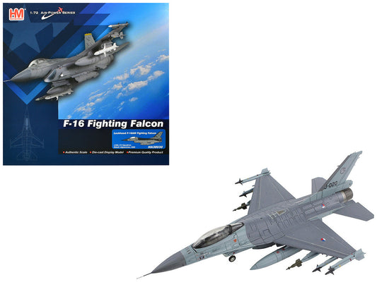 Lockheed F-16AM Fighting Falcon Fighter Aircraft "313 Squadron Afghanistan" (2008) Royal Netherlands Air Force (RNLAF) "Air Power Series" 1/72 Diecast Model by Hobby Master by Hobby Master