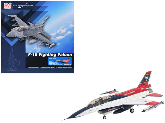 General Dynamics X-62A VISTA Aircraft with Missiles "86-0048 USAF Test Pilot School Edwards Air Force Base" (2024) United States Air Force "Air Power Series" 1/72 Diecast Model by Hobby Master by Hobby Master