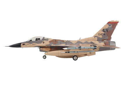 Lockheed F-16C Fighting Falcon Fighter Aircraft "85-474 Rockslide 706th Aggressor Squadron" United States Air Force "Air Power Series" 1/72 Diecast Model by Hobby Master by Hobby Master