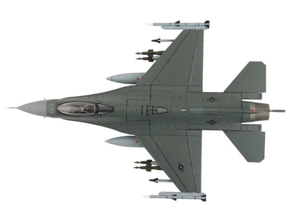 Lockheed F-16C Fighting Falcon Fighter Aircraft "88-0545 138th Fighter Wing Oklahoma Air National Guard" (2024) United States Air Force "Air Power Series" 1/72 Diecast Model by Hobby Master by Hobby Master