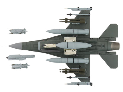 Lockheed F-16C Fighting Falcon Fighter Aircraft "88-0545 138th Fighter Wing Oklahoma Air National Guard" (2024) United States Air Force "Air Power Series" 1/72 Diecast Model by Hobby Master by Hobby Master