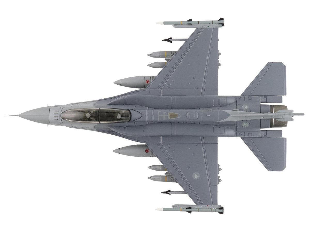 Lockheed F-16D Fighting Falcon Fighter Aircraft "6831 Block 70" (2025) Republic of China Air Force "Air Power Series" 1/72 Diecast Model by Hobby Master by Hobby Master