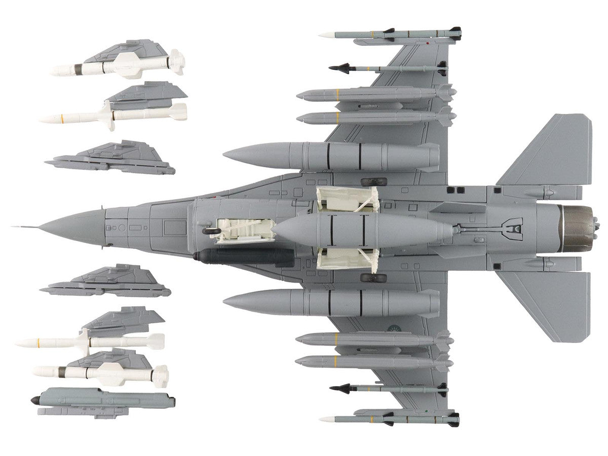 Lockheed F-16D Fighting Falcon Fighter Aircraft "6831 Block 70" (2025) Republic of China Air Force "Air Power Series" 1/72 Diecast Model by Hobby Master by Hobby Master