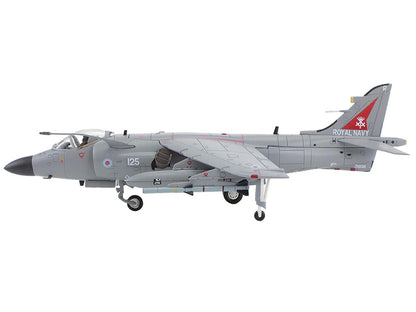 British Aerospace Sea Harrier FA.2 Aircraft with Sea Eagle Missiles "ZH804 Fairford" (2002) British Royal Navy "Air Power Series" 1/72 Diecast Model by Hobby Master by Hobby Master