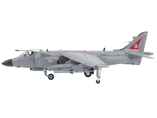 British Aerospace Sea Harrier FA.2 Aircraft with Sea Eagle Missiles "ZH804 Fairford" (2002) British Royal Navy "Air Power Series" 1/72 Diecast Model by Hobby Master by Hobby Master