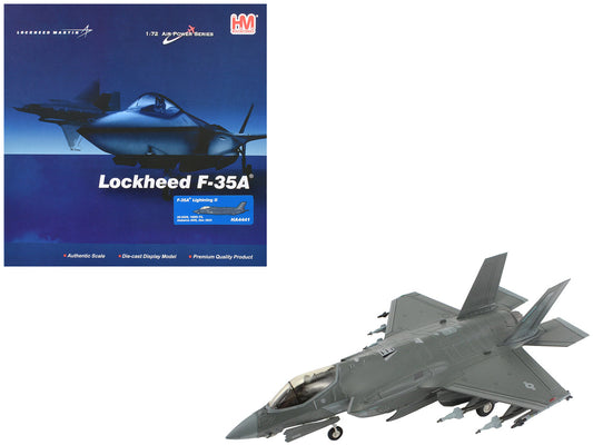 Lockheed Martin F-35A Lightning II Aircraft "100th Fighter Squadron Alabama Air National Guard" (2023) United States Air Force "Air Power Series" 1/72 Diecast Model by Hobby Master by Hobby Master