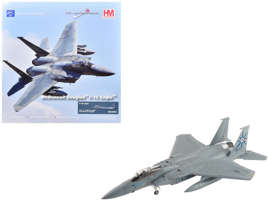 McDonnell Douglas F-15A Eagle Fighter Aircraft "76-0111 318th Fighter Interceptor Squadron" United States Air Force "Air Power Series" 1/72 Diecast Model by Hobby Master by Hobby Master