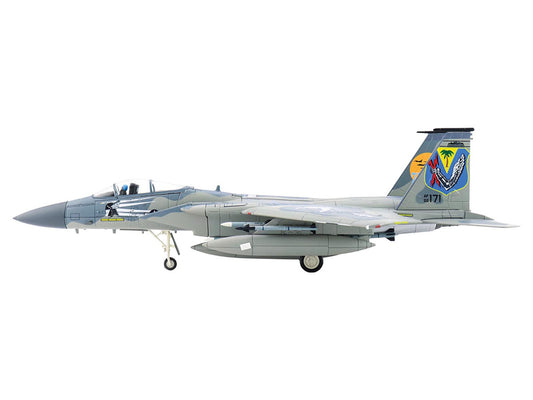 McDonnell Douglas F-15C Eagle Fighter Aircraft "86-0171 Florida ANG 75th Anniversary" (2022) United States Air Force "Air Power Series" 1/72 Diecast Model by Hobby Master by Hobby Master