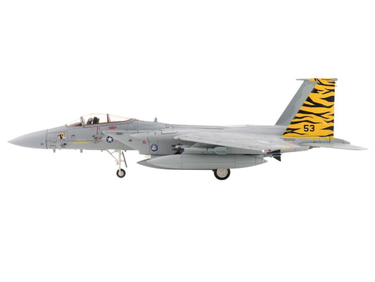 McDonnell Douglas F-15A Eagle Fighter Aircraft "NATO Tiger Meet 36th TFW 53rd TFS Bitburg AFB" (1981) United States Air Force "Air Power Series" 1/72 Diecast Model by Hobby Master by Hobby Master