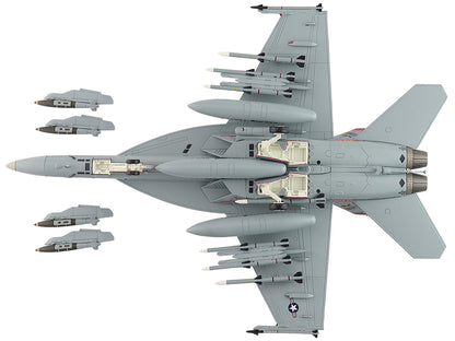 Boeing F/A-18E Super Hornet Fighter Aircraft "168910 Golden Warriors VFA-87 Operation Inherent Resolve" (2017) United States Navy "Air Power Series" 1/72 Diecast Model by Hobby Master by Hobby Master
