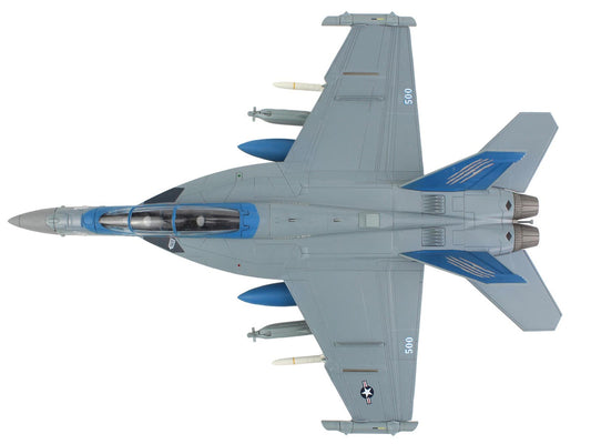 Boeing EA-18G Growler Aircraft "168256 VAQ-139 Cougars" (2025) United States Navy "Air Power Series" 1/72 Diecast Model by Hobby Master by Hobby Master
