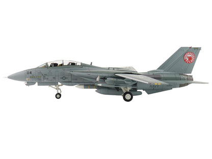 Grumman F-14A Tomcat Fighter Aircraft "VF-1 (with Optional Decals)" United States Navy "Air Power Series" 1/72 Diecast Model by Hobby Master by Hobby Master