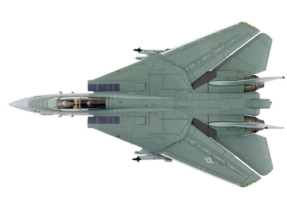 Grumman F-14A Tomcat Fighter Aircraft "VF-1 (with Optional Decals)" United States Navy "Air Power Series" 1/72 Diecast Model by Hobby Master by Hobby Master