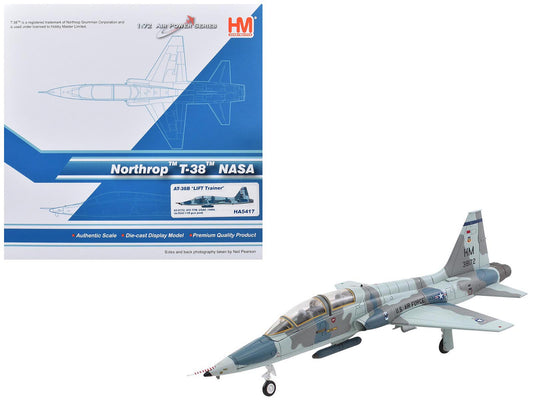 Northrop AT-38B Talon Aircraft "63-8172 479th TTW LIFT Trainer NASA" (1980s) United States Air Force "Air Power Series" 1/72 Diecast Model by Hobby Master by Hobby Master
