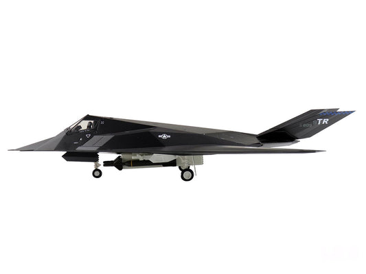 Lockheed F-117A Nighthawk Stealth Aircraft "84-0809" (2022) United States Air Force "Air Power Series" 1/72 Diecast Model by Hobby Master by Hobby Master