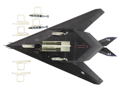 Lockheed YF-117 Nighthawk Stealth Aircraft "79-10782 410th FTS Edwards AFB" (2005) United States Air Force "Air Power Series" 1/72 Diecast Model by Hobby Master by Hobby Master