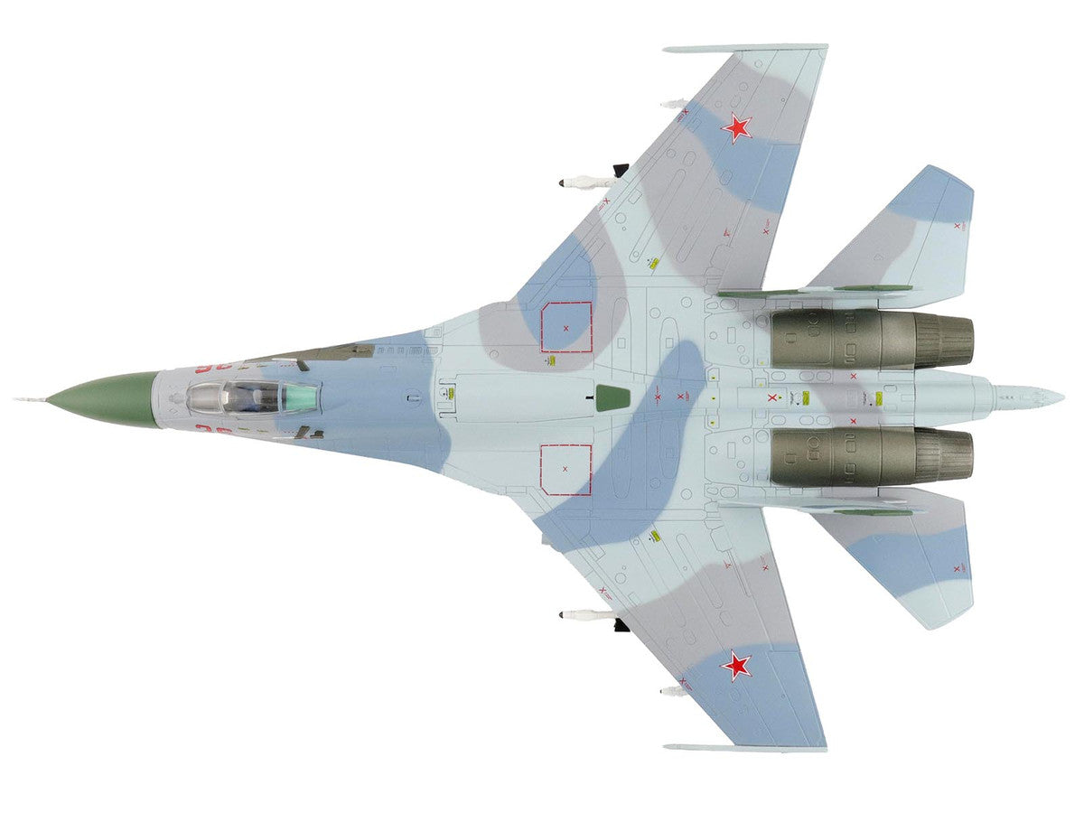 Sukhoi Su-27 Flanker-B Fighter Aircraft "Red 36 Barents Sea 941st IAP" (1987) Soviet Air Force "Air Power Series" 1/72 Diecast Model by Hobby Master by Hobby Master