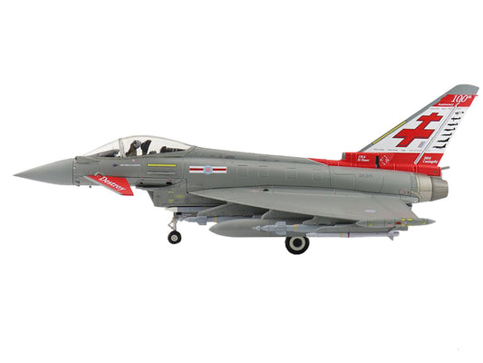 Eurofighter Typhoon Fighter Aircraft "ZK315 41 Squadron RAF Coningsby" (2015) Royal Air Force "Air Power Series" 1/72 Diecast Model by Hobby Master by Hobby Master