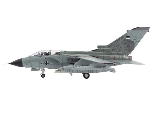 Panavia Tornado ECR Fighter-Bomber Aircraft "46+54 Tactical Air Wing 51 Schleswig-Jagel Air Base Germany" (2017) German Luftwaffe "Air Power Series" 1/72 Diecast Model by Hobby Master by Hobby Master