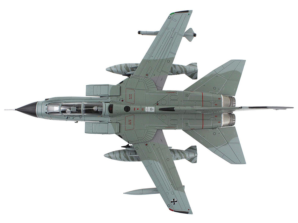 Panavia Tornado ECR Fighter-Bomber Aircraft "46+54 Tactical Air Wing 51 Schleswig-Jagel Air Base Germany" (2017) German Luftwaffe "Air Power Series" 1/72 Diecast Model by Hobby Master by Hobby Master