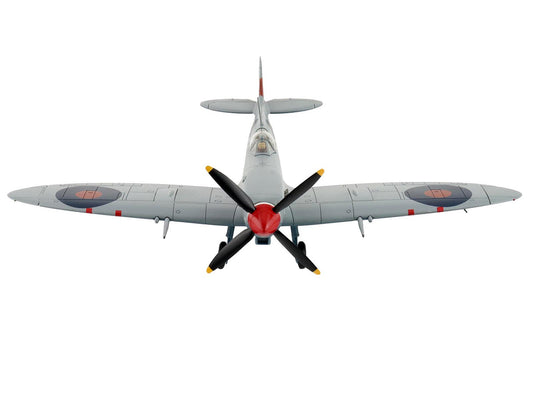 Supermarine Spitfire Mk IXc Fighter Aircraft "MA466 BQ-S No. 451 Squadron Corsica" (1944) Royal Australian Air Force "Air Power Series" 1/48 Diecast Model by Hobby Master by Hobby Master