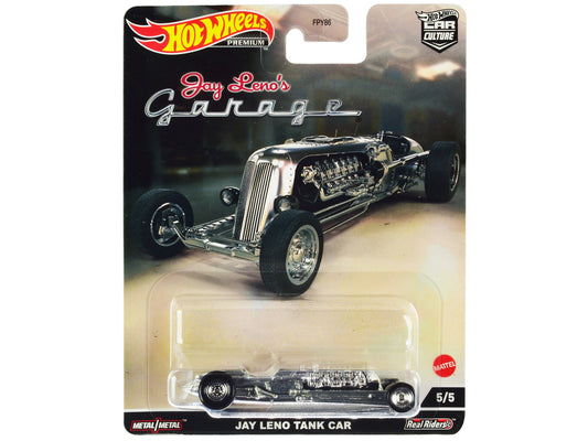 Jay Leno Tank Car Brushed Metal "Jay Leno’s Garage" Diecast Model Car by Hot Wheels by Hotwheels