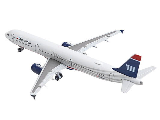 Airbus A321 Commercial Aircraft "American Airlines" (N578UW) Gray with Blue Tail 1/500 Diecast Model by Herpa by Herpa