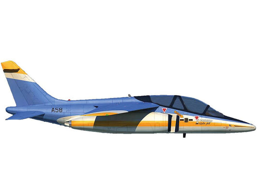 Lockheed Alpha Jet Aircraft "VTX-TS Competition" United States Navy "Military" Series 1/72 Diecast Model Airplane by Herpa by Herpa