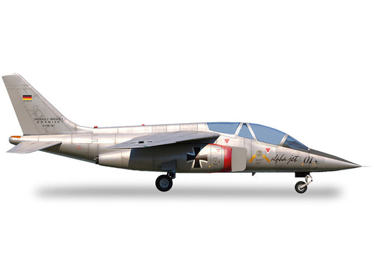 Dassault Alpha Jet Aircraft "01 Prototype" Registration AT24 "Military" Series 1/72 Diecast Model Airplane by Herpa by Herpa