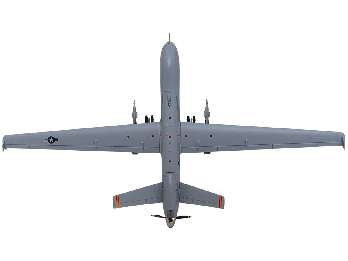 General Atomics MQ-9A Reaper Block 5 UAV "New York Air National Guard 108th Attack Squadron Hancock Field Air National Guard Base" United States Air Force "Military" Series 1/72 Diecast Model by Herpa by Herpa
