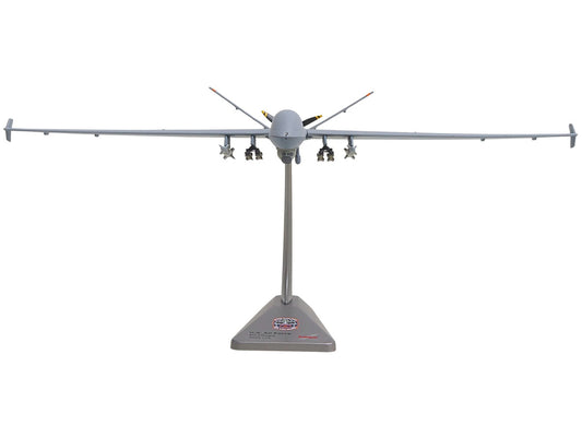 General Atomics MQ-9A Reaper Block 5 UAV "New York Air National Guard 108th Attack Squadron Hancock Field Air National Guard Base" United States Air Force "Military" Series 1/72 Diecast Model by Herpa by Herpa