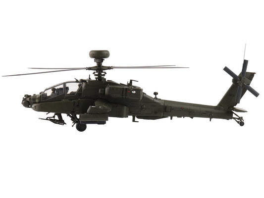 Boeing AH-64E Apache Echo Attack Helicopter "ZM714 Middle Wallop" (2022) British Army "Air Power Series" 1/72 Diecast Model by Hobby Master by Hobby Master