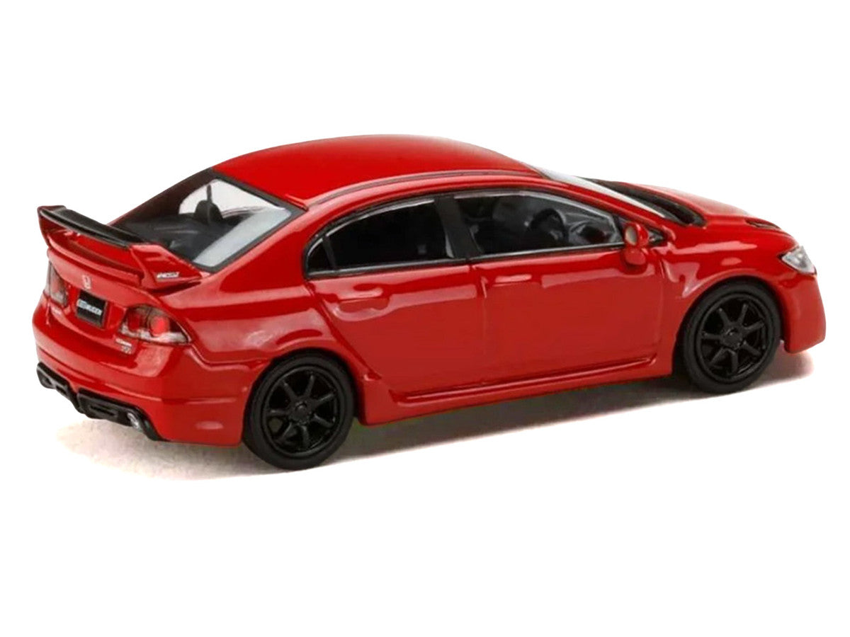 Honda Civic Mugen RR (FD2) RHD (Right Hand Drive) Milano Red "JDM64" Series 1/64 Diecast Model Car by Hobby Japan by Hobby Japan
