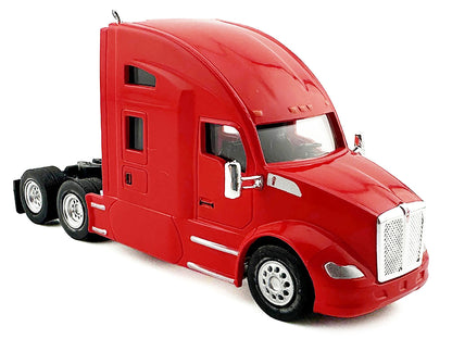 Kenworth T680 Sleeper Cab Red 1/87 (HO) Plastic Model Car by HO Logistics by HO Logistics Replicas